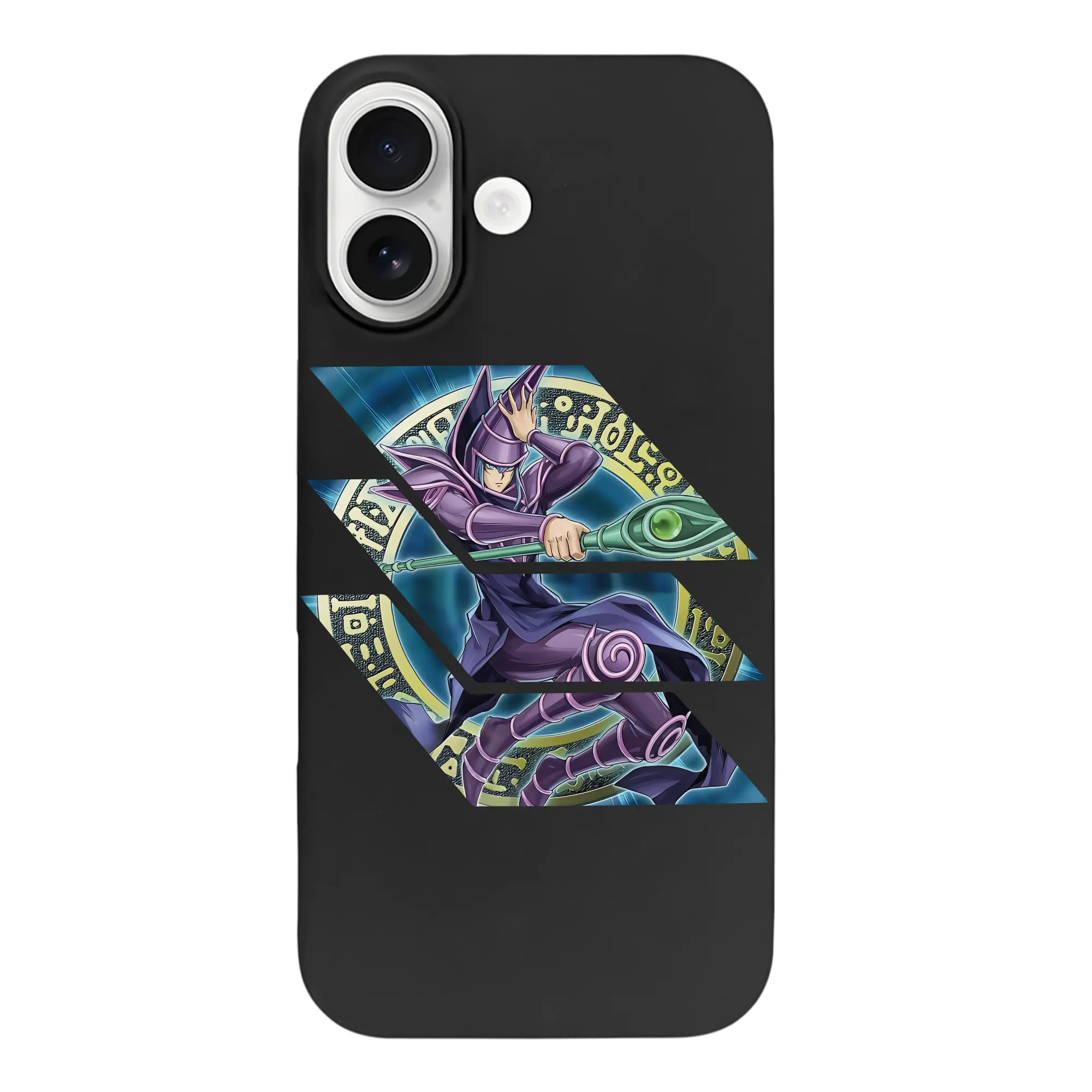 遊☆戯☆王 グッズ,ブラック・マジシャン - iPhone 17 シリーズ シリコンケース 薄型 耐衝撃 指紋防止 ソフトタッチカバー 精密フィット 傷防止 保護ケース iPhone 17/17 Air/17 Pro/17 Pro Max 対応